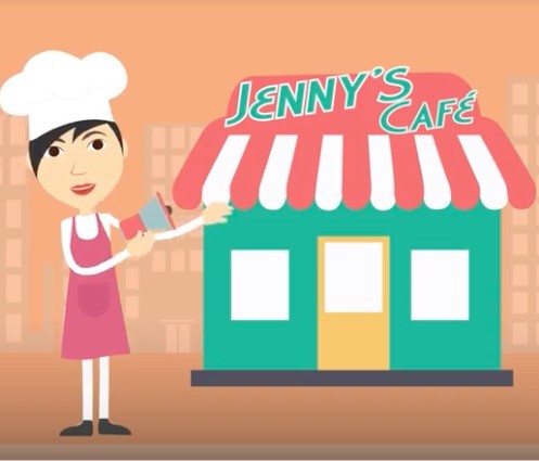 pic - stylized shop owner