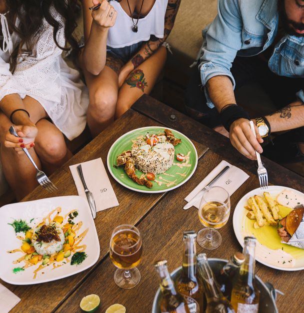 Pic - group of people dining